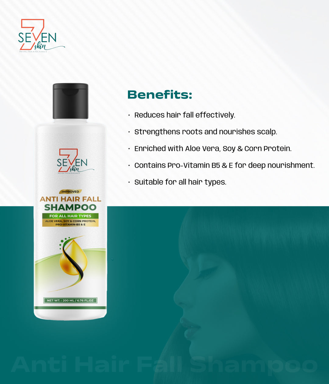 7Skin Anti Hair Fall Shampoo