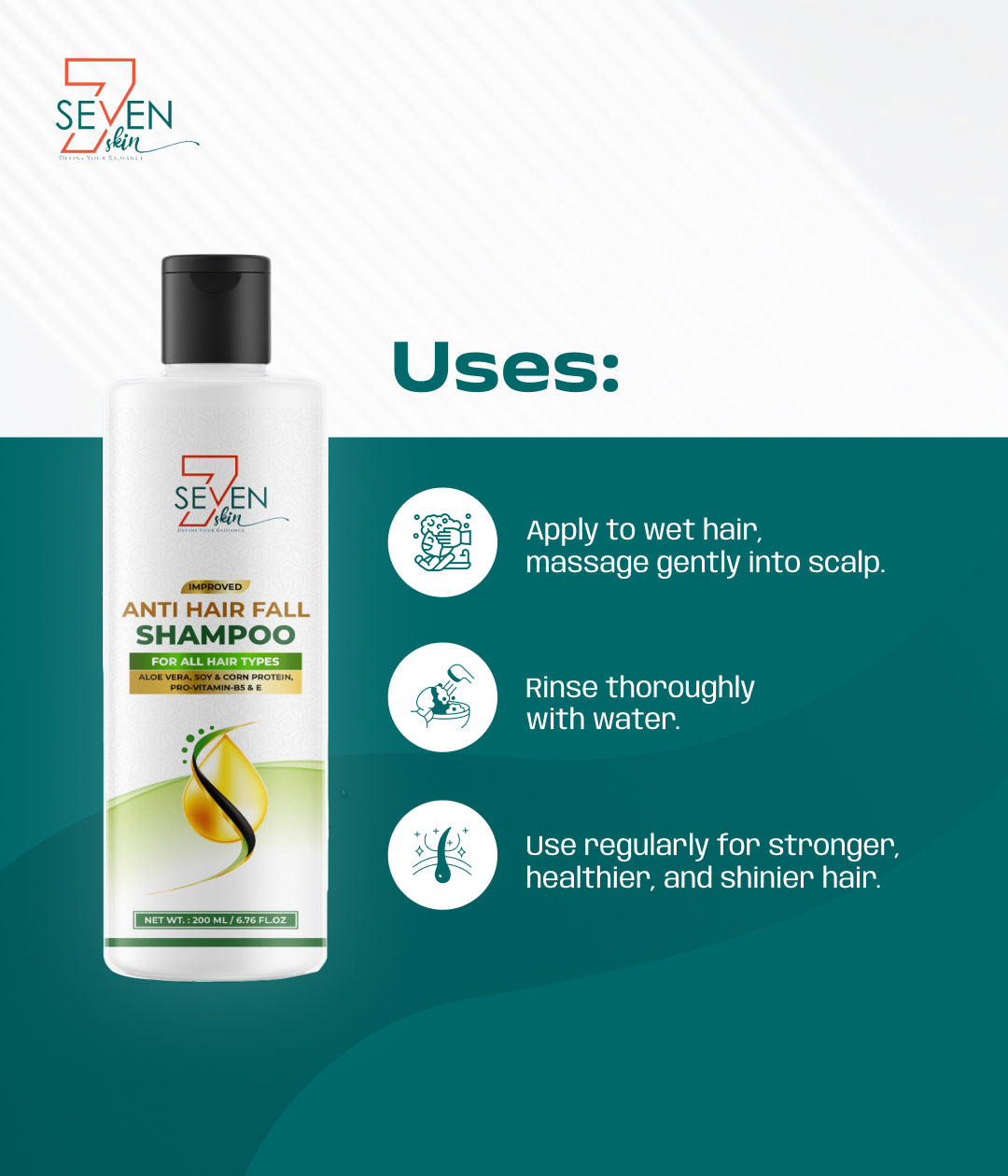 7Skin Anti Hair Fall Shampoo
